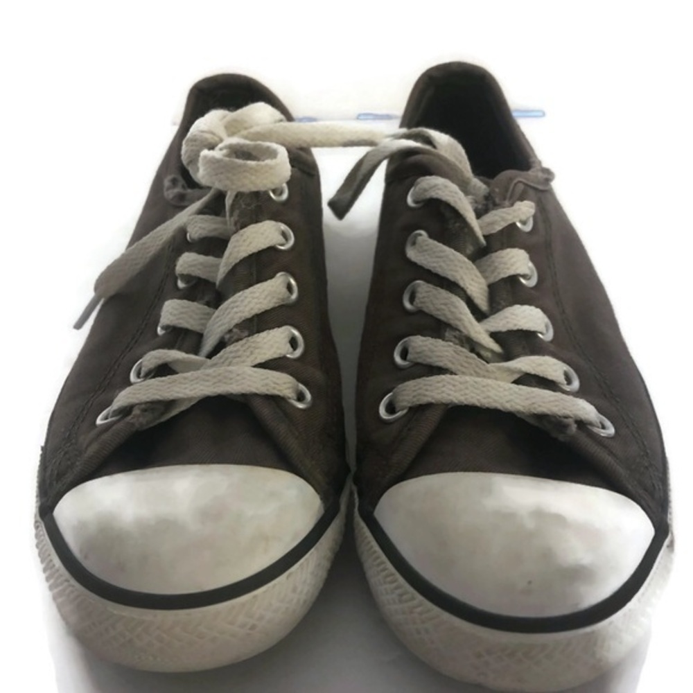 Converse All Star Womens Taupe Distressed Shoe s 5